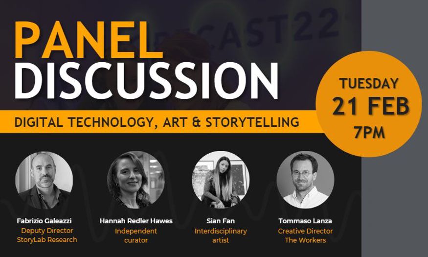 Panel Discussion: Digital technology, Art and Storytelling