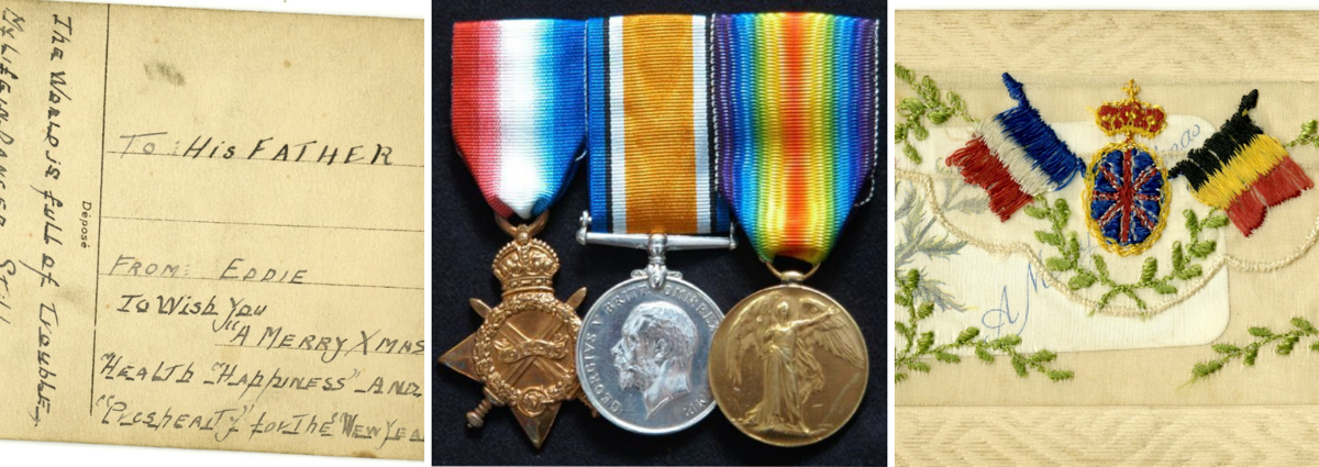 World War I medals and letters
