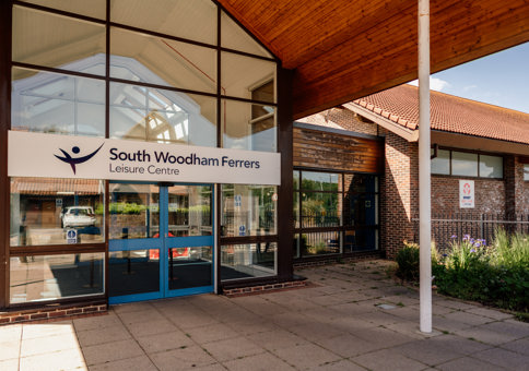 South Woodham Ferrers Leisure Centre entrance