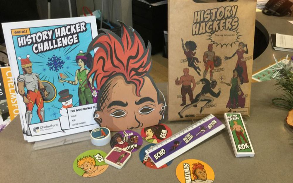 History Hackers pack with booklet